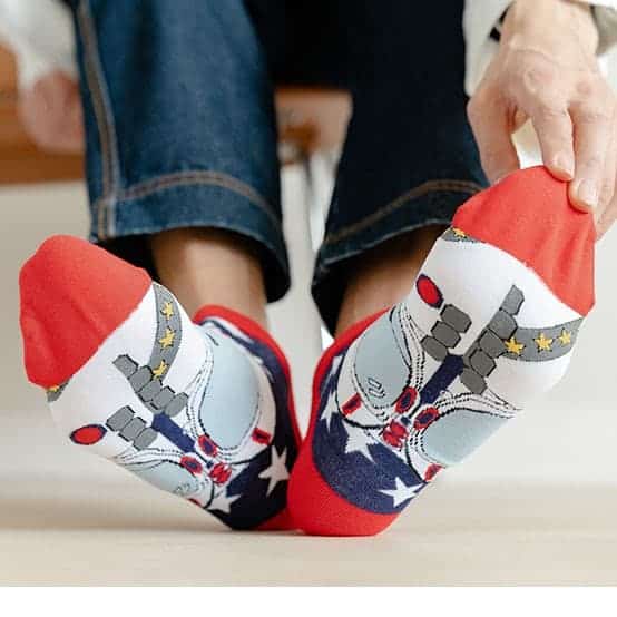 calcetines de algodón de regalo Hipster con diseños divertidos coloridos a la moda MAKABO Calcetines divertidos multicolores hombre 